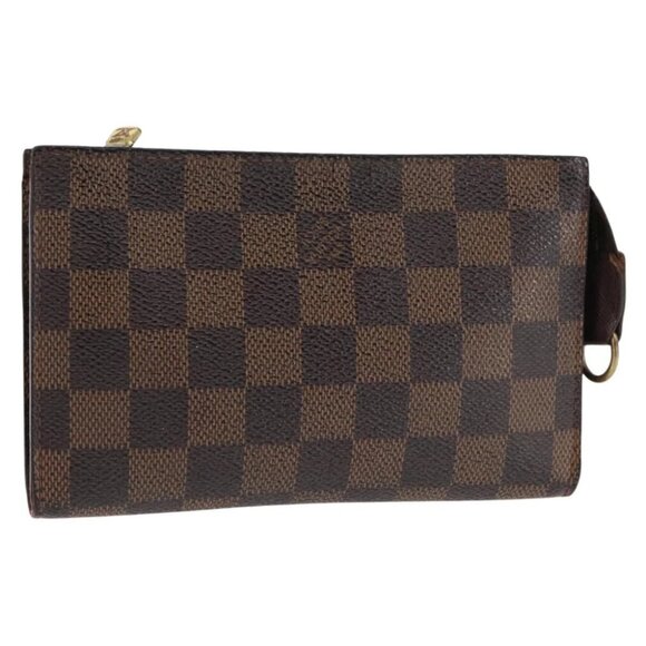 LOUIS VUITTON Damier Ebene Marais Pouch Pouch LV